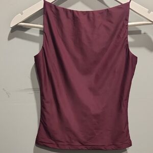 Good American S Plum Tank Top